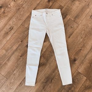 HUDSON WHITE WOMENS JEANS